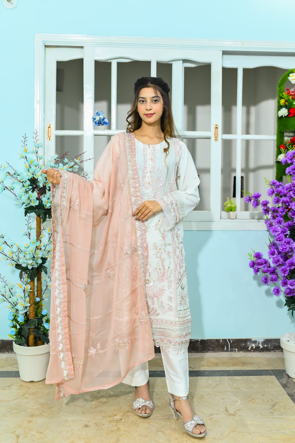 Shirt fabric chiffon
