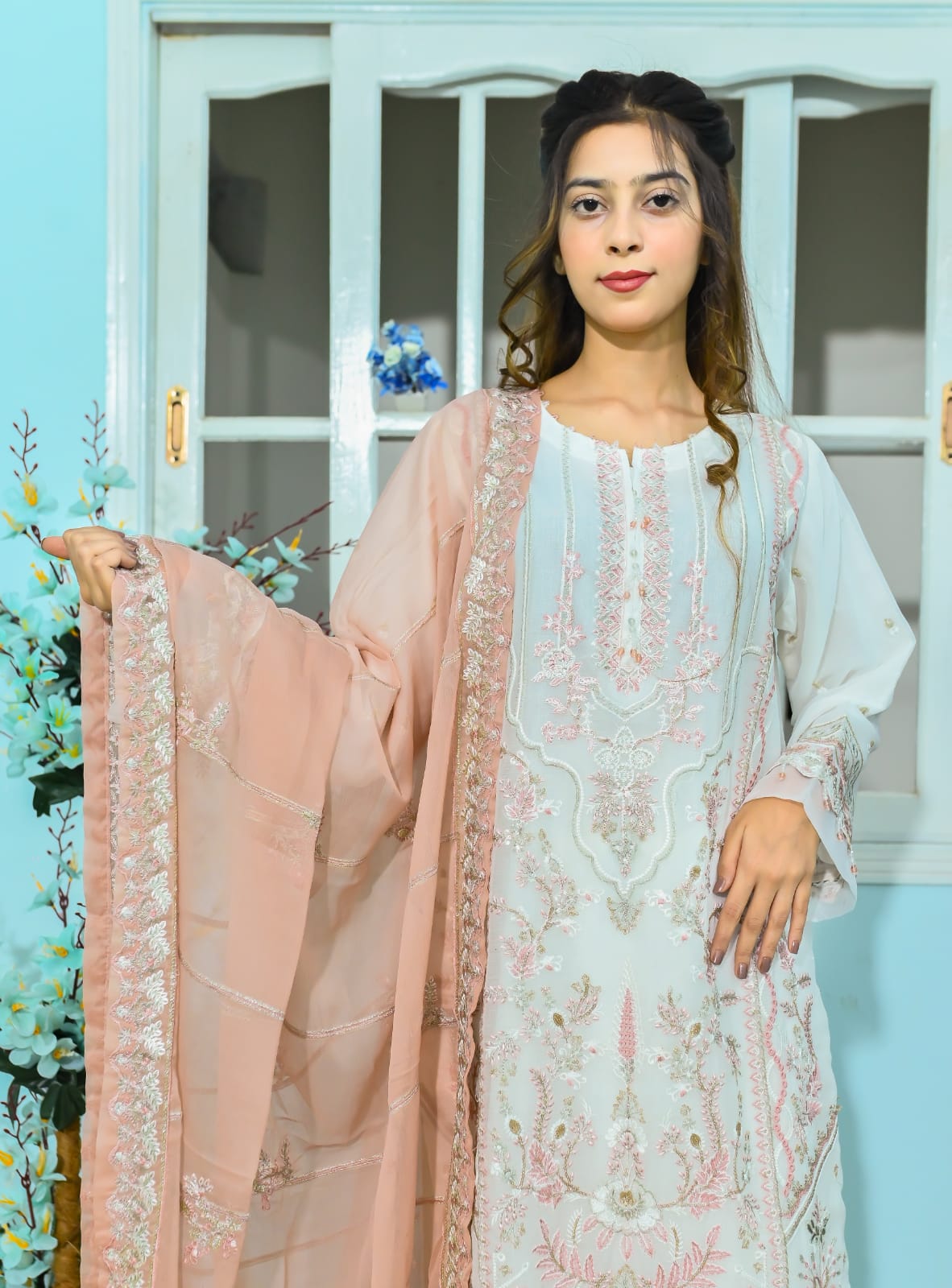 Shirt fabric chiffon